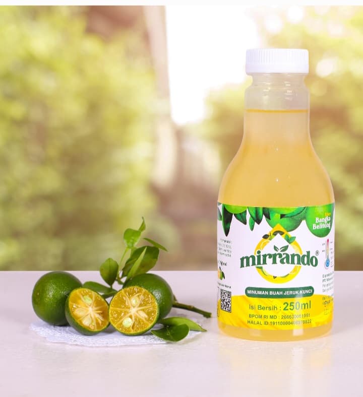 MIRRANDO - Minuman Sari Buah Jeruk Kunci 250ml Original
