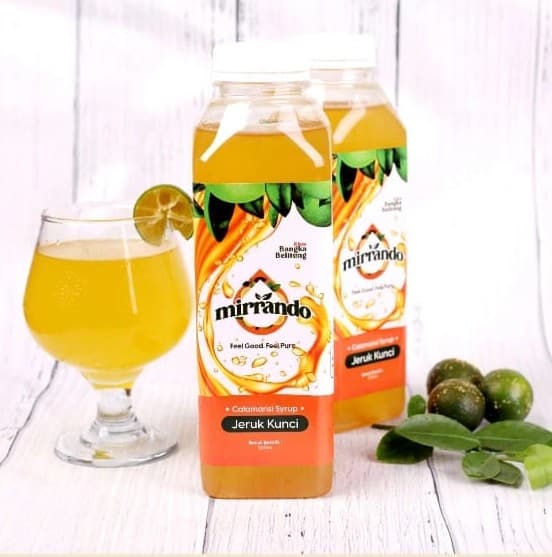 MIRRANDO - Sirup Jeruk Kunci Mirrando 500ml Khas Bangka Belitung